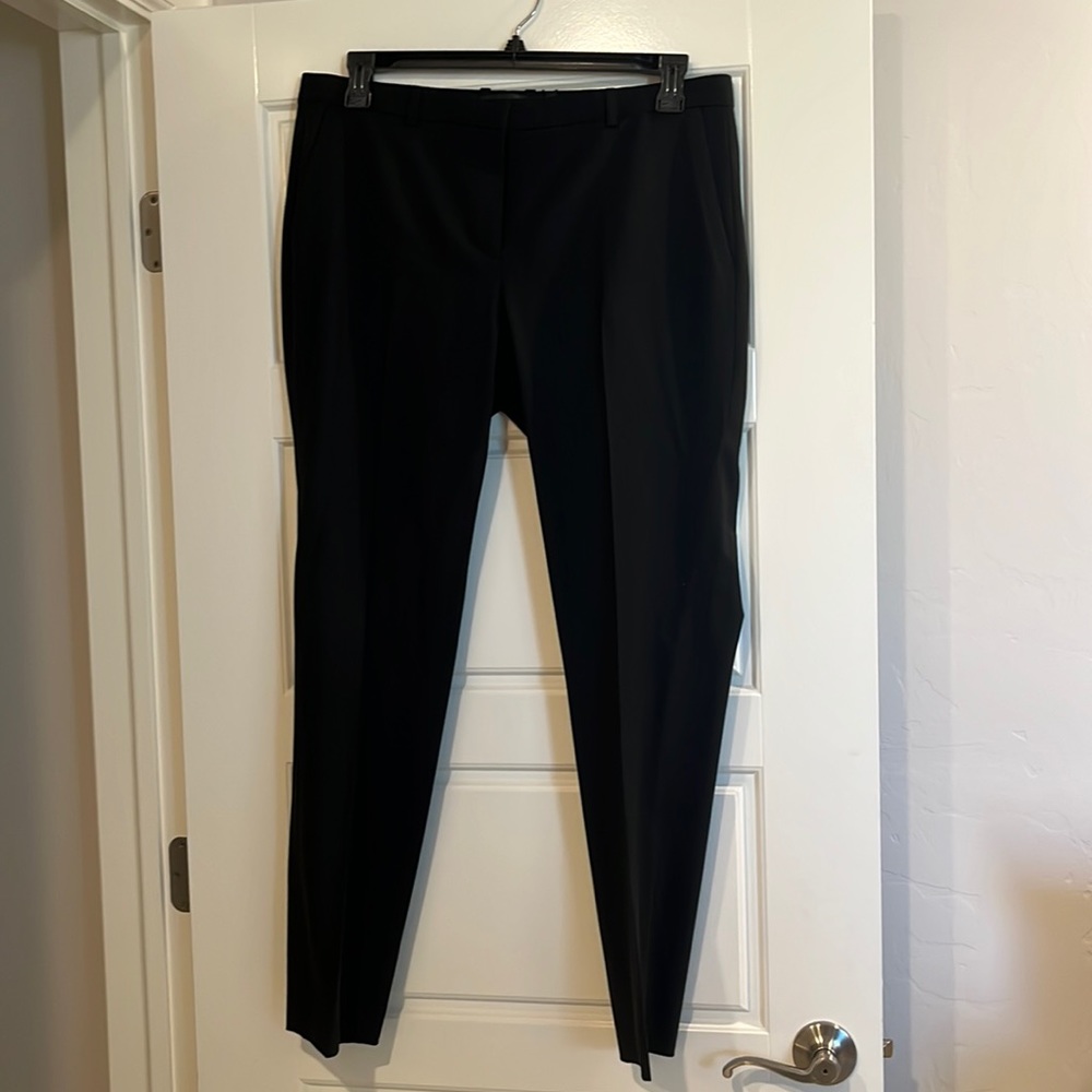 Theory Black Classic Suit Pants